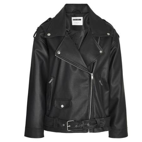 Perfecto Noir Femme Noisy May Paulina Oversize Biker Curve