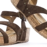 Sandales Marron Femme Chattawak Balis