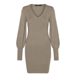 Robe Pull Beige Femme Vero Moda Holly