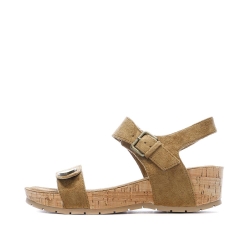 Sandales Marron Femme Chattawak Laspinas