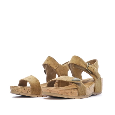 Sandales Marron Femme Chattawak Laspinas