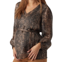 Blouse de Grossesse Noir/Marron Femme Vero Moda Maternity 20018589