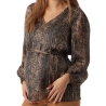 Blouse de Grossesse Noir/Marron Femme Vero Moda Maternity 20018589