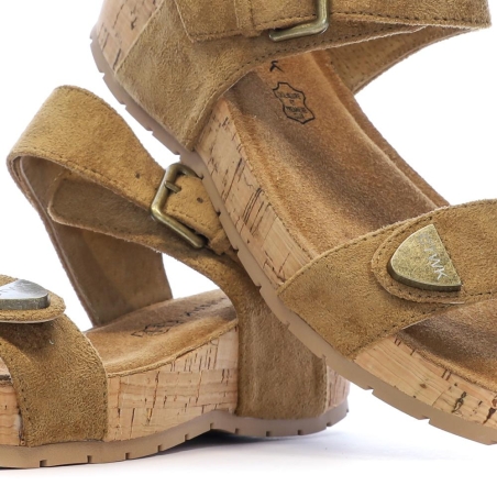 Sandales Marron Femme Chattawak Laspinas
