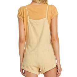 Combishort Beige Femme Billabong Wild Pursuit Overall