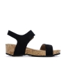 Sandales Noires Femme Chattawak Laspinas