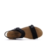Sandales Noires Femme Chattawak Laspinas
