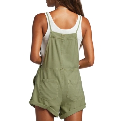 Combishort Kaki Femme Billabong Wild Pursuit Overall