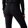 Jean 724 Noir Femme Levi's High Rise Straight