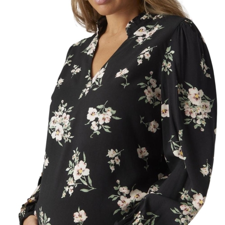 Blouse de Grossesse Noir Femme Vero Moda Marternity Volume