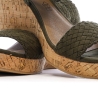 Sandales Kaki Femme Chattawak Summer KIRA