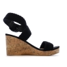 Sandales Noires Femme Chattawak Summer KIRA