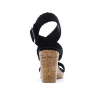 Sandales Noires Femme Chattawak Summer KIRA