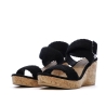 Sandales Noires Femme Chattawak Summer KIRA