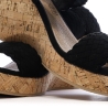 Sandales Noires Femme Chattawak Summer KIRA