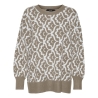 Pull Marron/Blanc Femme Vero Moda Nancy