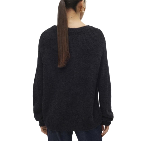 Pull Noir Femme Vero Moda Puff