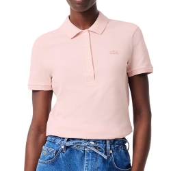 Polo Rose Clair Femme Lacoste PF5462-031