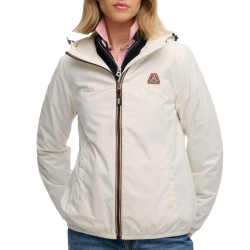 Veste de Pluie Blanche Femme Superdry Essential Tri Windbreaker