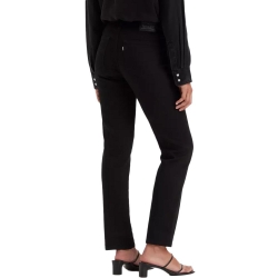 Jean 712 Slim Noir Femme Levi's Welt Pocket