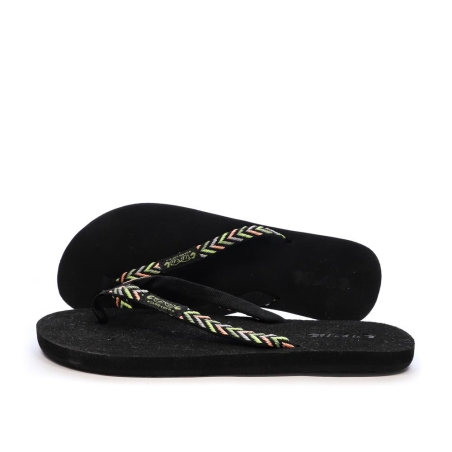 Tongs Noir Femme Cool Shoe Space Trip