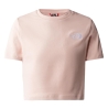 T-Shirt Rose Clair Femme The North Face Essential