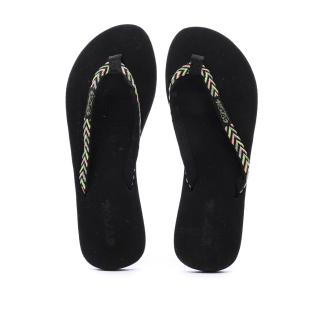 Tongs Noir Femme Cool Shoe Space Trip