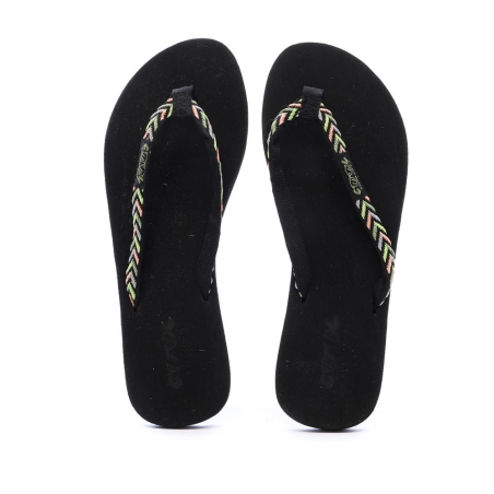 Tongs Noir Femme Cool Shoe Space Trip