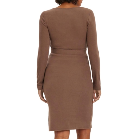Jupe de Grossesse Marron Femme Vero Moda Marternity Below