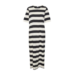 Robe Noir/Beige Femme Vero Moda Milla