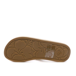 Tongs Beiges Femme Roxy Porto