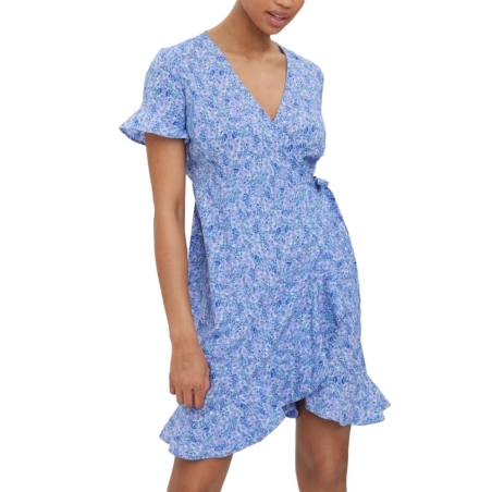 Robe de Grossesse Bleu Femme Vero Moda Maternity Henna