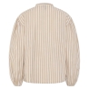 Blouse Blanc/Beige Femme Pieces Lilia