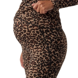 Legging de Grossesse Léopard Femme Vero Moda Marternity Mina