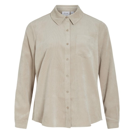 Chemise Beige Femme Vila Courdie