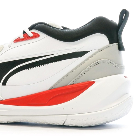 Chaussures de basket Blanche/Rouge/Noir Homme Puma Playmaker