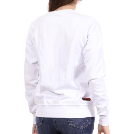 Sweat Blanc/Violet Femme Supreme Grip MayaVI