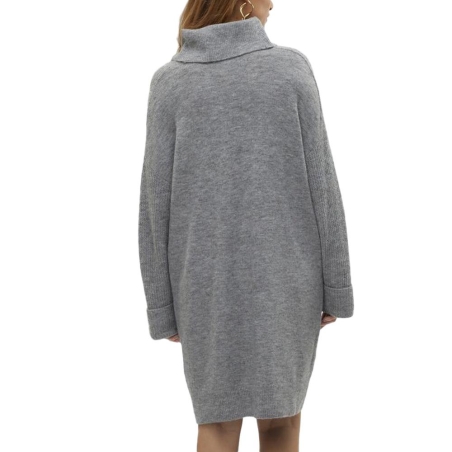 Robe Pull Grise Femme Vero Moda Vmjupiter