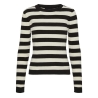 Pull Beige/Noir Femme Vero Moda Chili