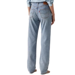 Jean 501 90s Bleu Clair Délavé Femme Levi's