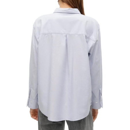 Chemise Bleu Clair Femme Vero Moda Mida Oxford
