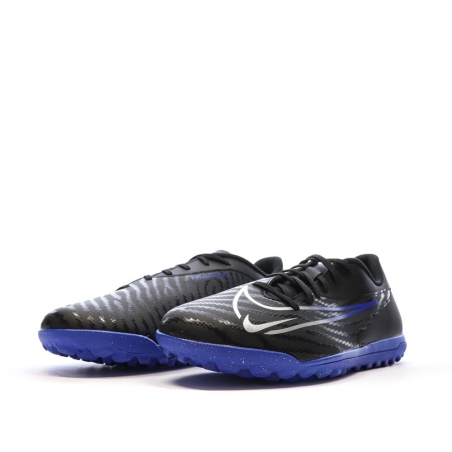 Chaussures de Foot Noir/Bleu Homme Nike Phantom GX Club TF