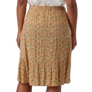 Jupe Vert/Rose Femme Mamalicious Hattie