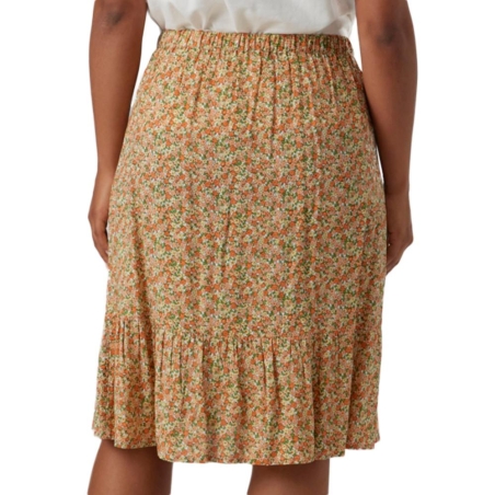 Jupe Vert/Rose Femme Mamalicious Hattie