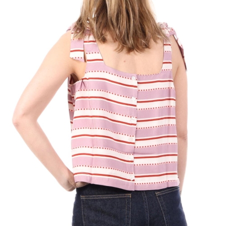 Top Violet Femme An'ge Julia