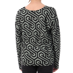 Blouse Verte/Noire Femme Vero Moda Merve