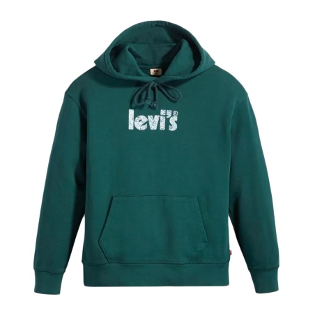 Sweat à capuche Vert Femme Levi's Graphic