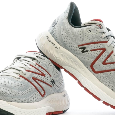 Chaussures de Running Grise/Rouge Homme New Balance 880