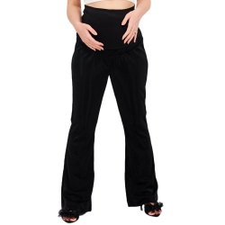 Pantalon de Grossesse Noir Femme Vero Moda Maternity Kamma Flared