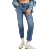 Jean 501 Bleu Clair foncé Femme Levi's Original Cropped
